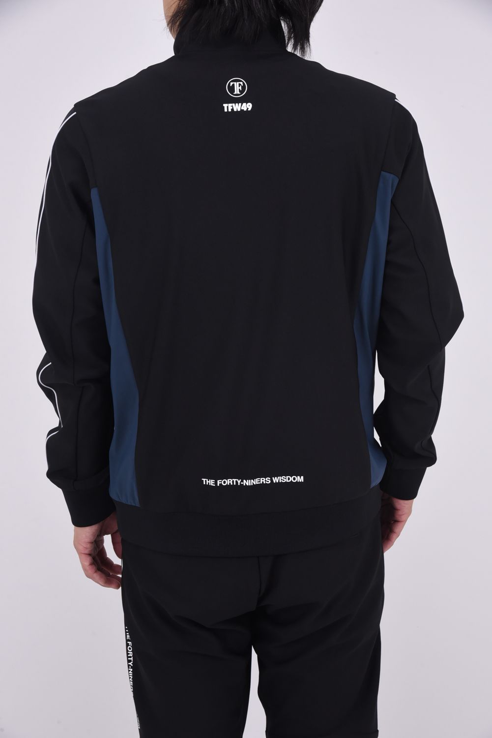 【25AW】 SPORTY TRACK JACKET / スポーティー トラック ジャケット (ブラック)