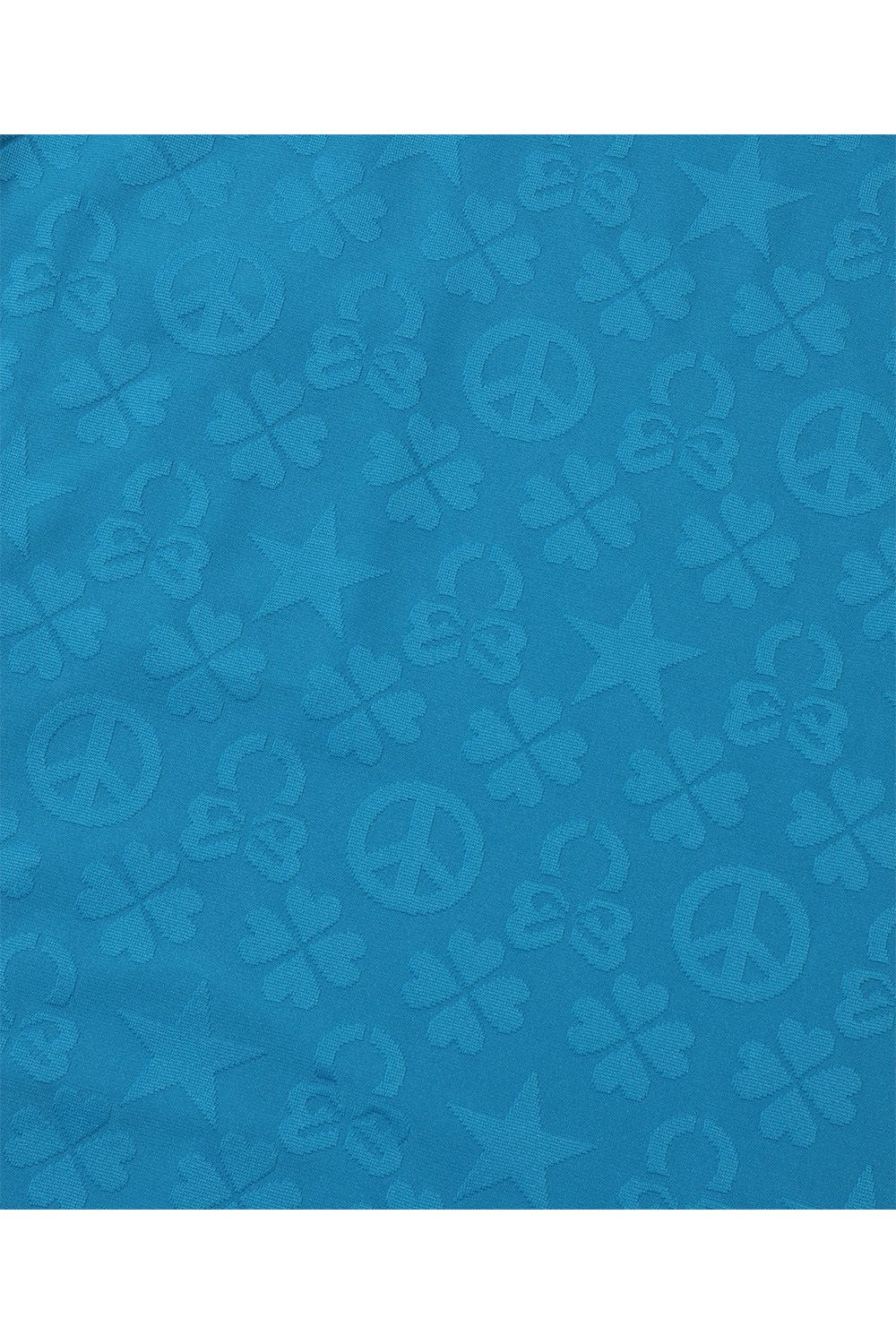 【26SS】 IMPERIAL JACQUARD MOCK TEE / モノグラムパターンジャカード パッチポケット モックネックTシャツ (ブルー)