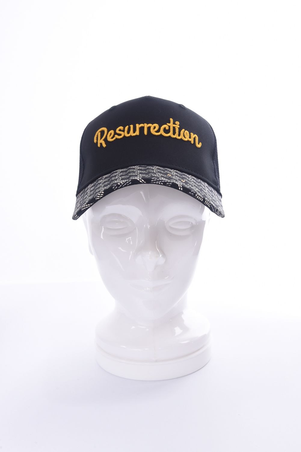 GM BRIM MESH CAP / GMロゴ ブリムメッシュ キャップ (ブラック)
