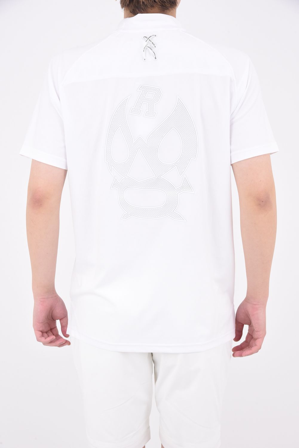 BIG LUCHA HIGHNECK TEE / ルチャロゴ ハイネック Tシャツ ホワイト