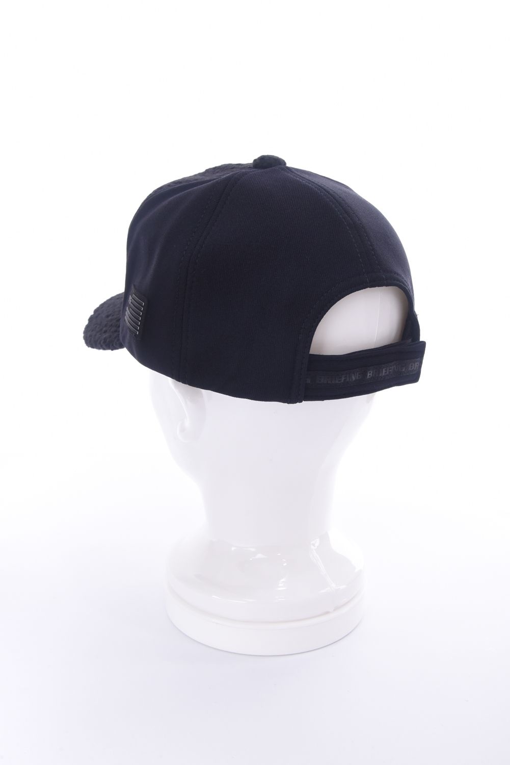 MEN’S WOOL BOA CAP / ウール混 ダイヤモンドロゴ ボアキャップ (ブラック)