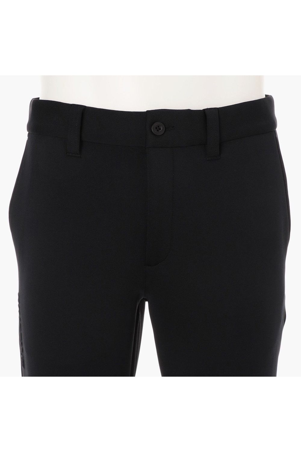 【26SS】 MEN'S 3D LOGO JOGGER PANTS / 3Dエンボスロゴ ストレッチジャージ ジョガーパンツ (ブラック)