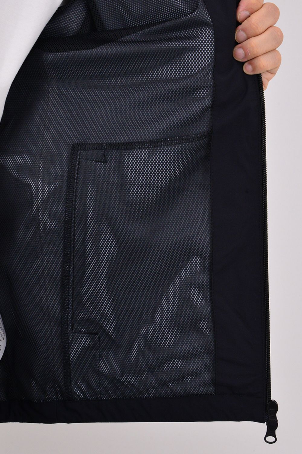 【26SS】 2WAY RAIN JACKET / レインジャケット (ブラック)