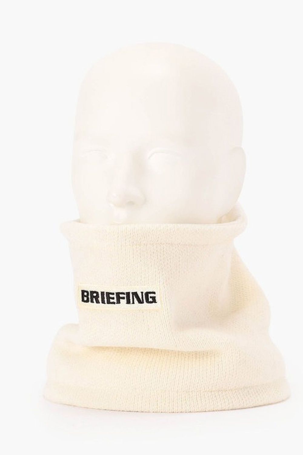【26AW】 WOOL KNIT NECK WARMER / ウール ニット ネックウォーマー (ホワイト)