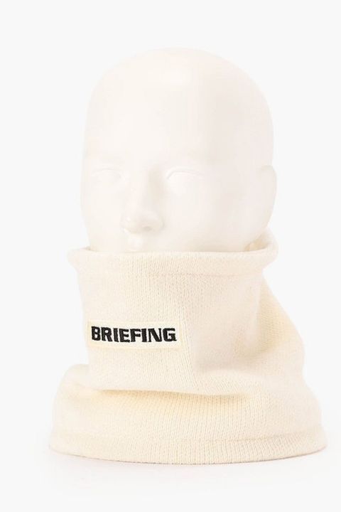 【26AW】 WOOL KNIT NECK WARMER / ウール ニット ネックウォーマー (ホワイト)
