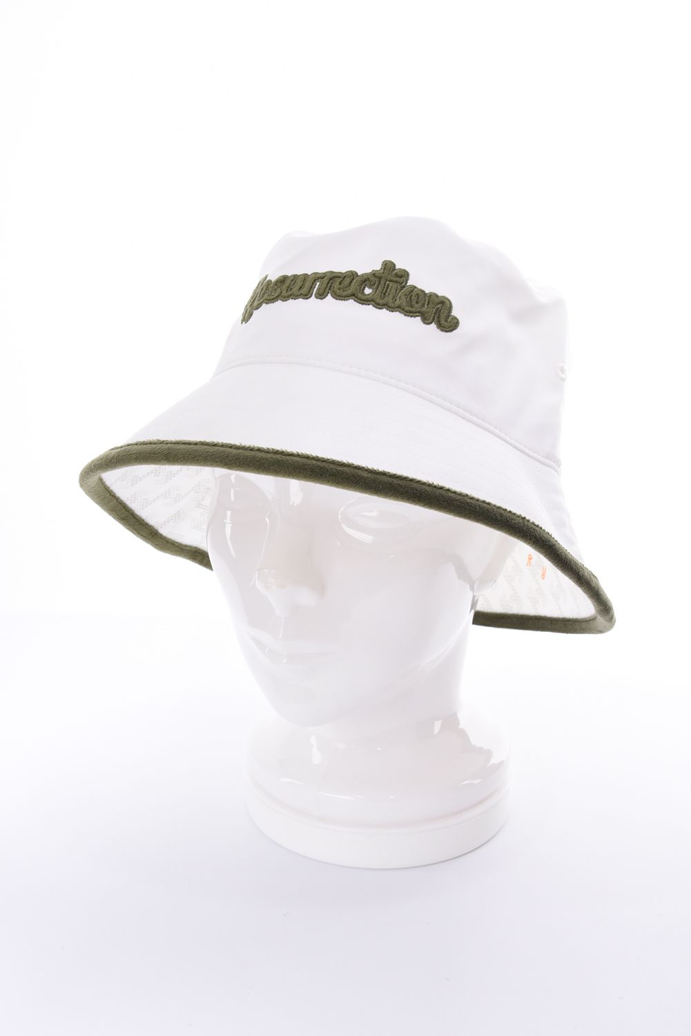 【26AW】 VELOUR BRIM BUCKET HAT / ベロアブリム バケットハット (ホワイト)