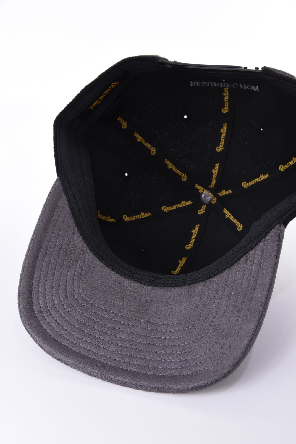 【26AW】 KNIT LIKE 2TONE CAP / ニットライク2トーンキャップ (フラット） (ブラック/グレー)