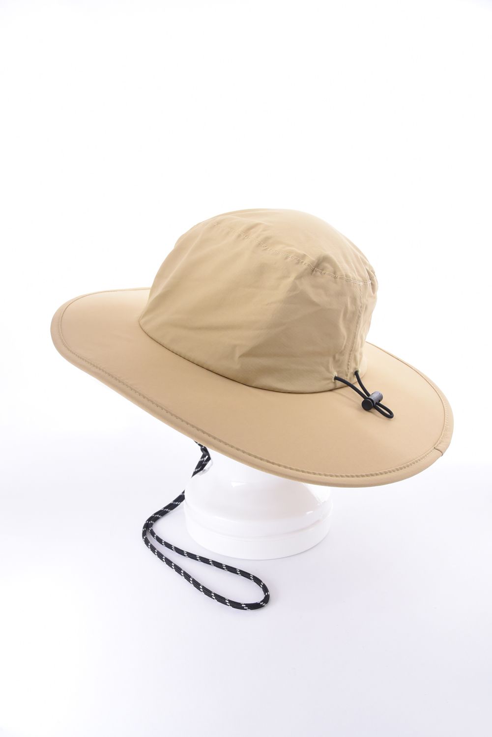 【26SS】 AWA WIDE HAT / ブランドロゴ サファリハット (ベージュ)