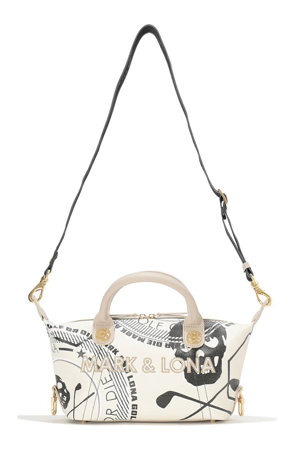 【2026SS 木村拓哉さん着用 VOL.3】 ATLAS CONVERTIBLE CART BAG / アイアンスカル シンセティックレザー 2WAYカートバッグ (ベージュ) (2月18日入荷予定)