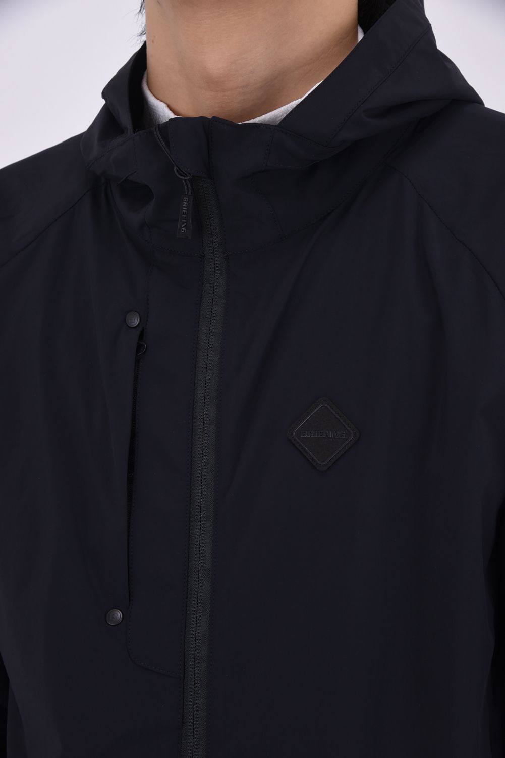 【26SS】 MEN'S POCKETABLE WIND PARKA / 4WAYストレッチタフタ ポケッタブル ライトパーカー (ブラック)