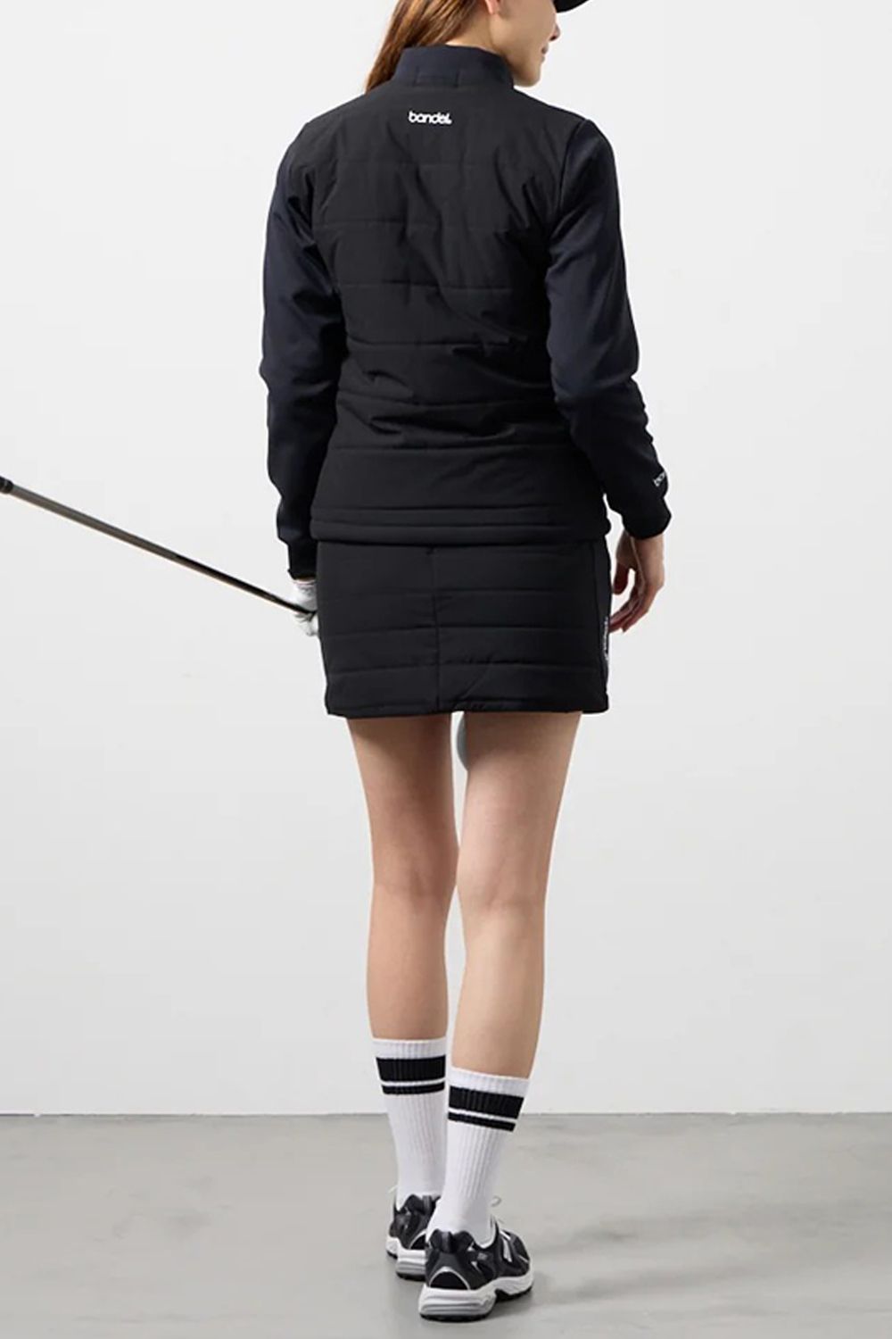 【26AW】【レディース】 HYBRID PUFF JACKET / ハイブリッド パファージャケット (ブラック)