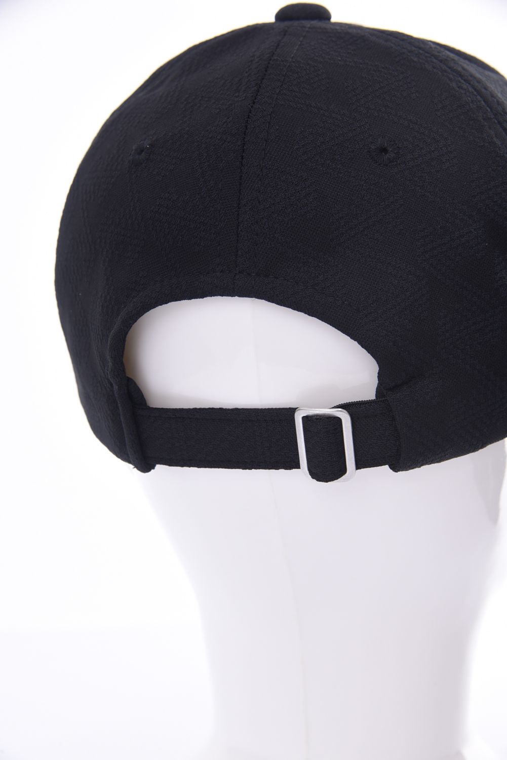 GM JACQUARD CAP / ブランドオリジナルテキスタイル ジャガード キャップ (ブラック)