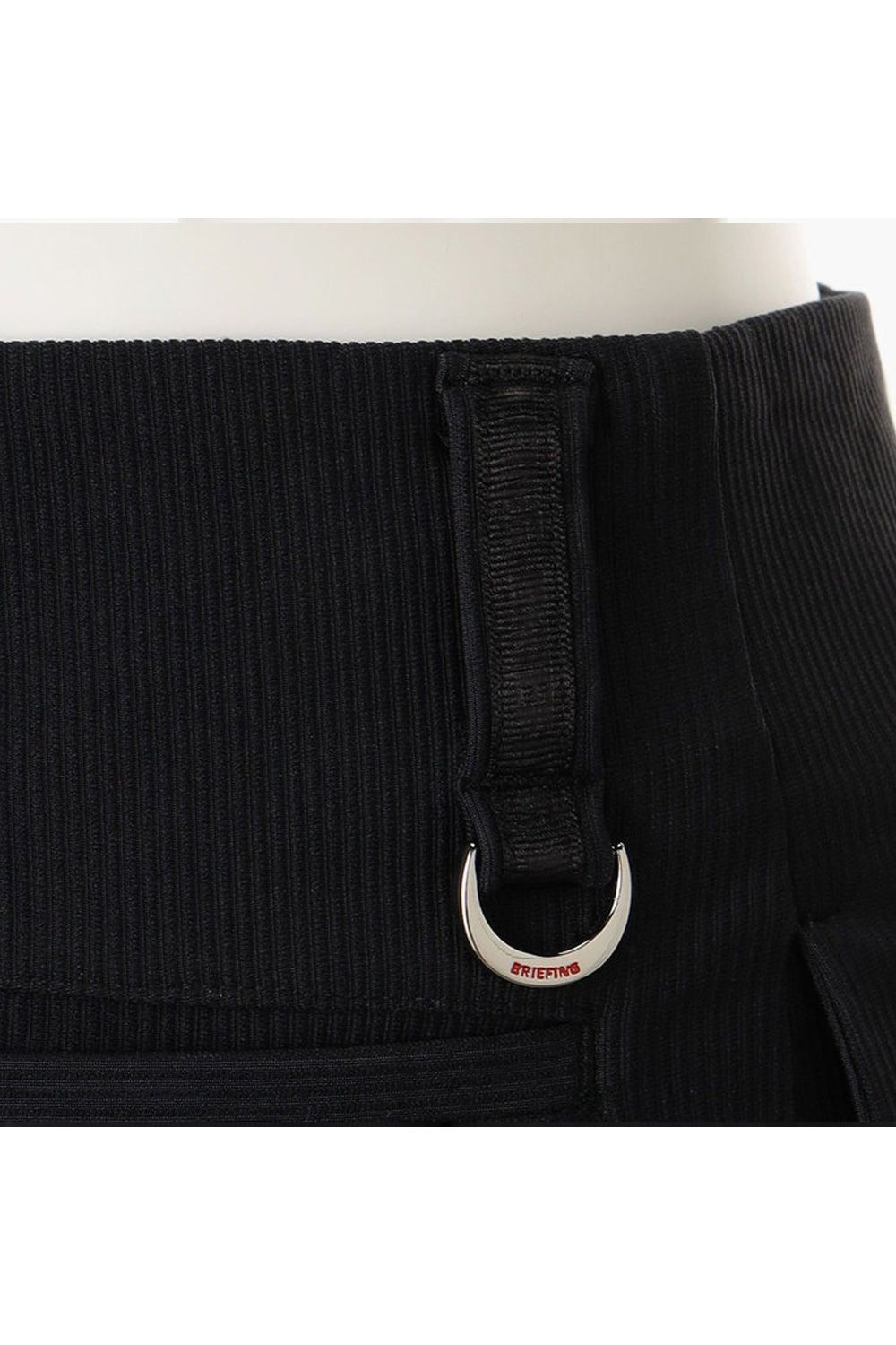 【25AW】【レディース】 WS CORDUROY SINGLE PLEATED SHORT PANTS / コーデュロイ タックプリーツ ショートパンツ (ブラック)