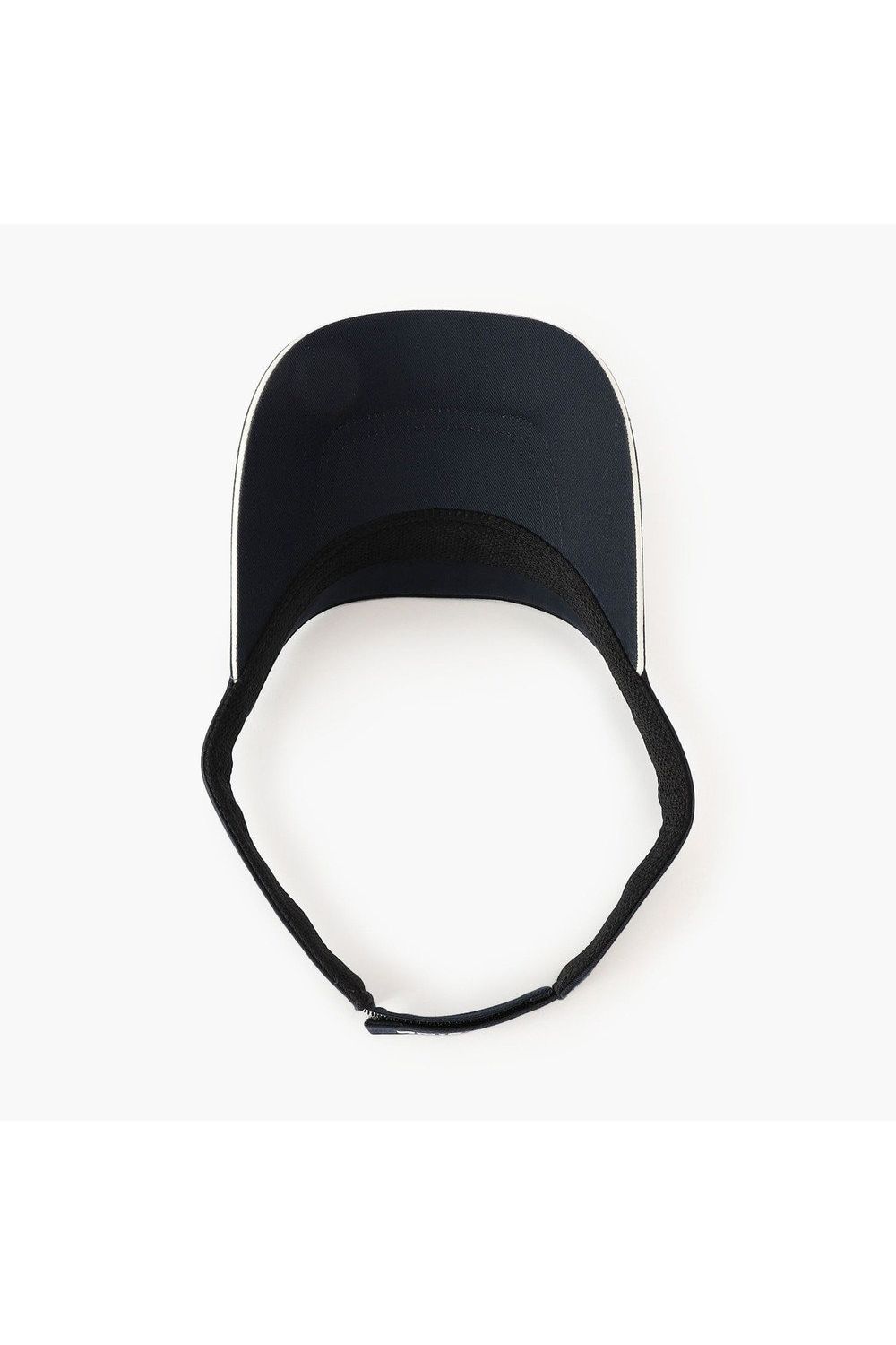 【26AW】 MEN’S COLLEGE LOGO VISOR / カレッジロゴ刺繍 サンバイザー (ネイビー)