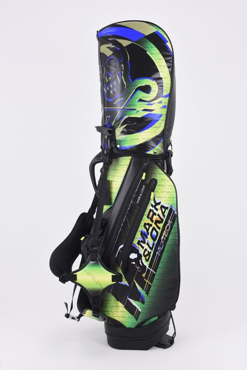 【銀行振込・代金引換不可】【返品・交換不可】  VAPOR MLT CADDY BAG / ML-TECHシリーズ グラデーション グラフィックプリント スタンドタイプ キャリーバッグ (ブラック)