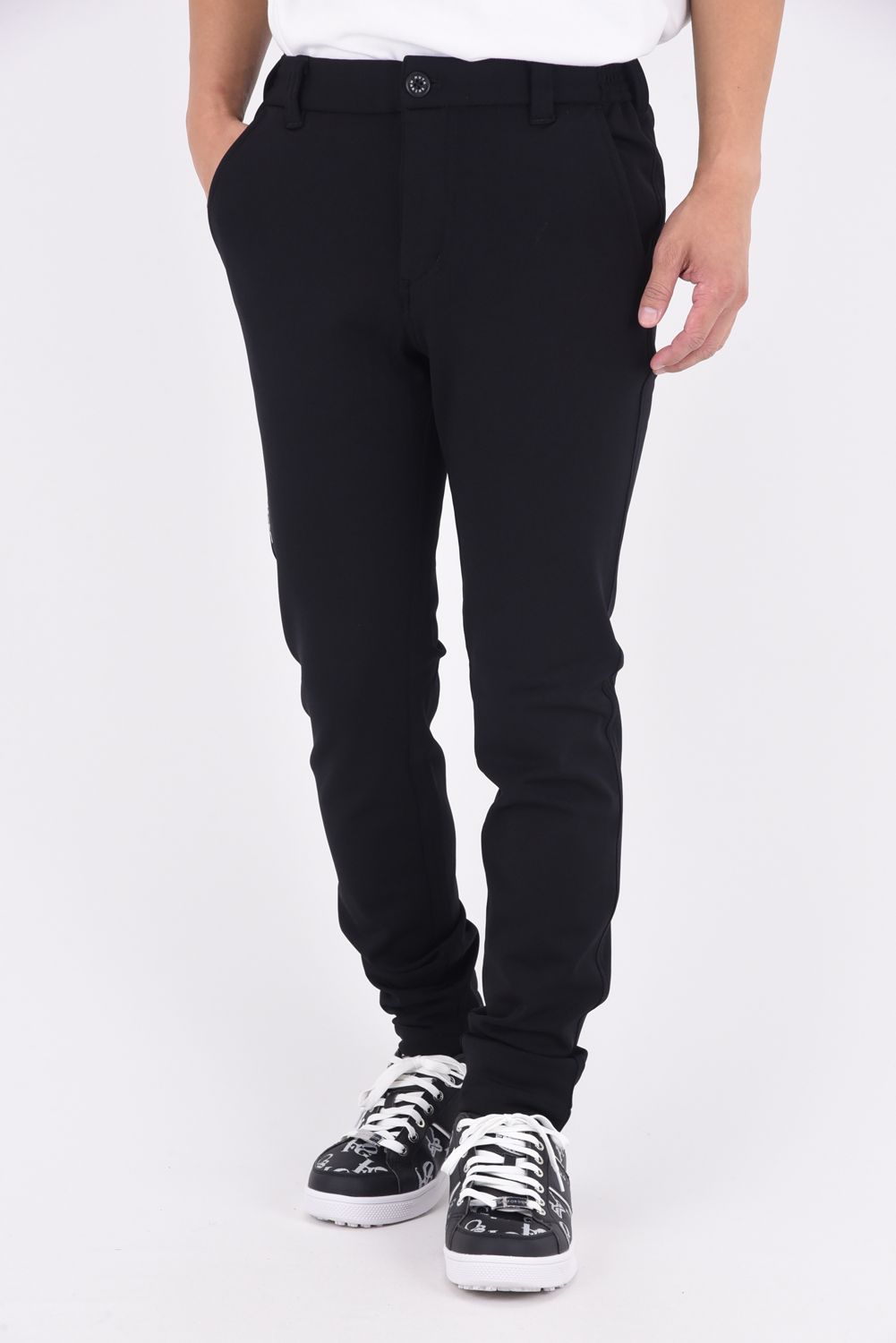 【25AW】 HEAT PERFORMER SLACKS / HEAT PERFORMA®ツイル 裏起毛 スラックス (ブラック)