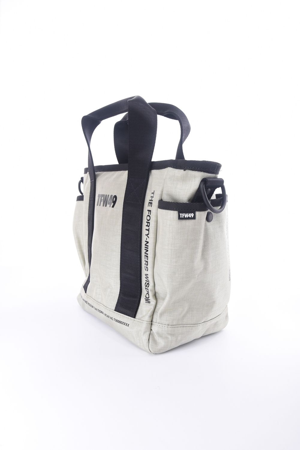 NYLON TOTE BAG SMALL / ナイロン トートバッグ スモール (ベージュ)