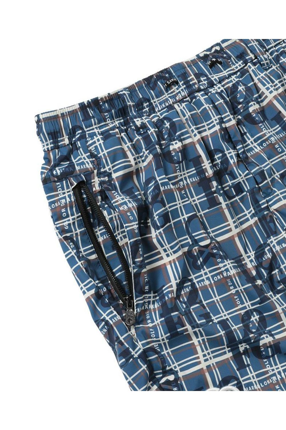 MARK&LONA - 【2025AW】 BACK SPIN LINED SHORTS / 軽量