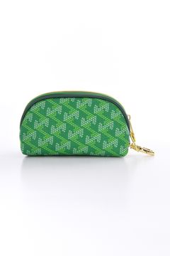 【プレゼント好適品】 KIWI PETIT (キウィ プチ)  / ブランド オリジナルテキスタイル プチ ポーチ (ライトグリーン)*