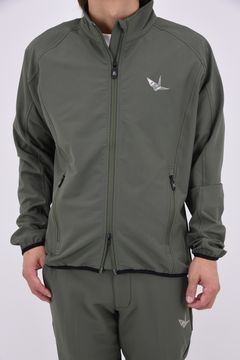 【26AW】 Wind Jacket / バックロゴ ウインドジャケット (カーキ)