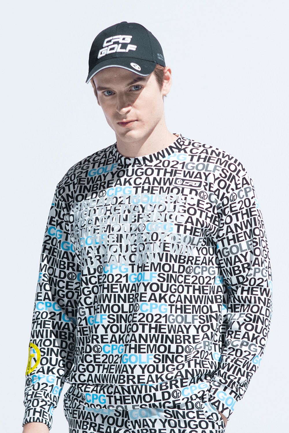 CPG GOLF - MESSAGE LOGO PULLOVER / メッセージ ロゴ プルオーバー