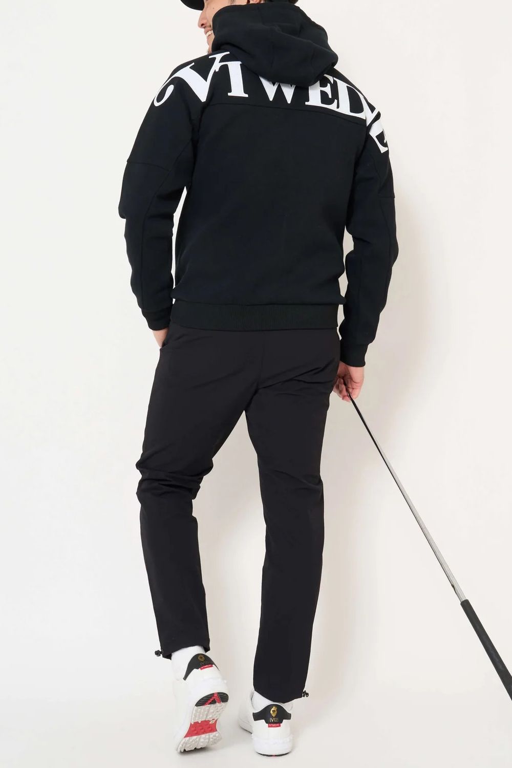 【26AW】 BACK AWA PARKA / バックロゴ プルオーバーフーディー (ブラック)