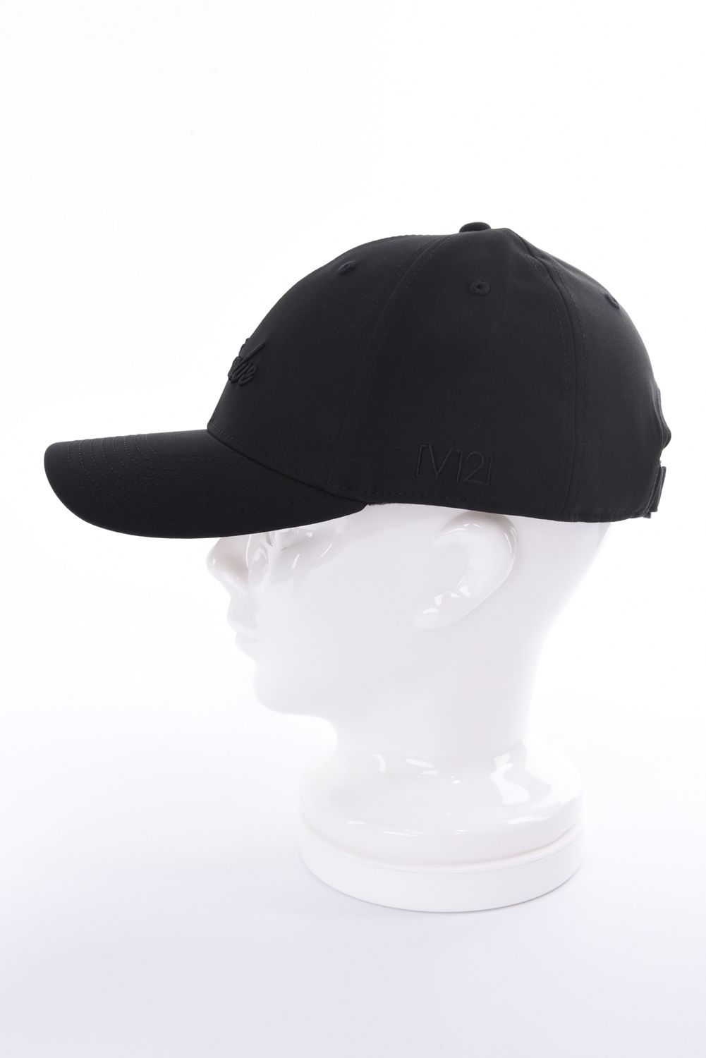 【26AW】 HIDE HC CAP / ブランドロゴ刺繍 キャップ (ティー付属) (ブラック)