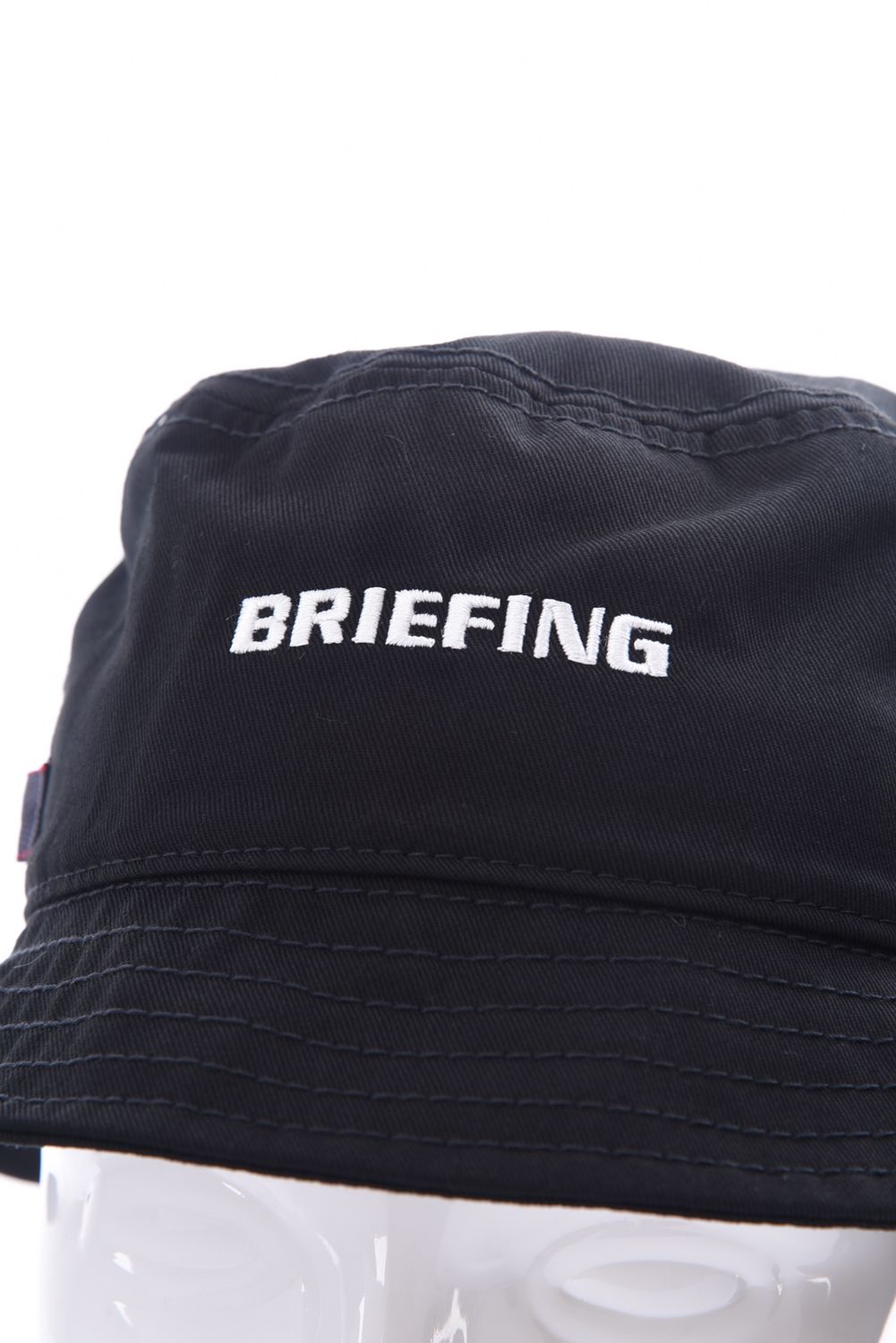 BRIEFING - BASIC HAT / 刺繍ロゴ ベーシック バケットハット