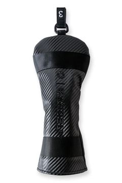 【期間限定ポイント10倍】PULLON HEADCOVER FW / プルオン フェアウェイウッドカバー (ブラック/グレー)