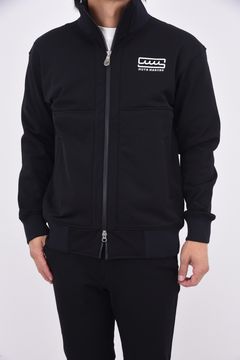 【25AW】 HEAT PERFORMER ZIP UP BLOUSON / HEAT PERFORMA®ツイル 裏起毛 ジップアップブルゾン (ブラック)