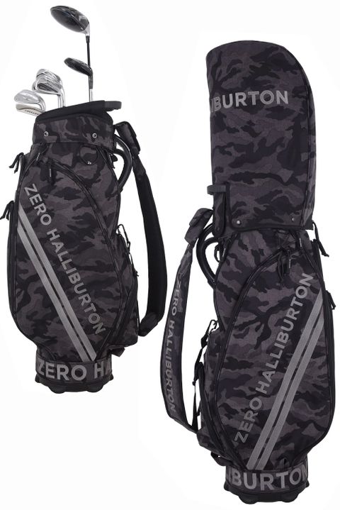 【銀行振込・代金引換不可】【返品・交換不可】 Caddie Bag ZHG-CB1 / カートタイプ キャディバッグ ブラックカモ