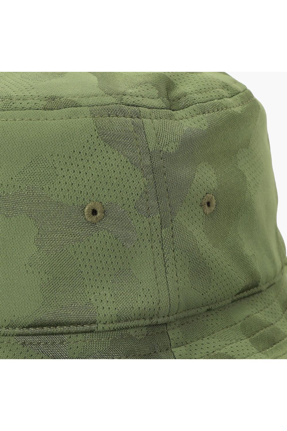 【26SS】 MEN'S CAMO JQ HAT / カモフラージュジャカード バケットハット (オリーブ)