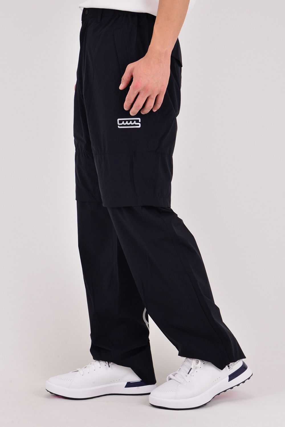 【26SS】 2WAY RAIN PANTS / レインパンツ (ブラック)
