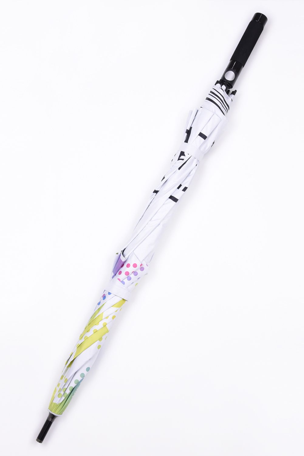 【26AW】 SHELTER CANOPY UMBRELLA / レインボーカモ 自動オープン機能 UVカット 大型アンブレラ (ホワイト)
