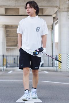 【BANDEL GOLF】 バンデルらしいシンプルなモノトーンコーデ