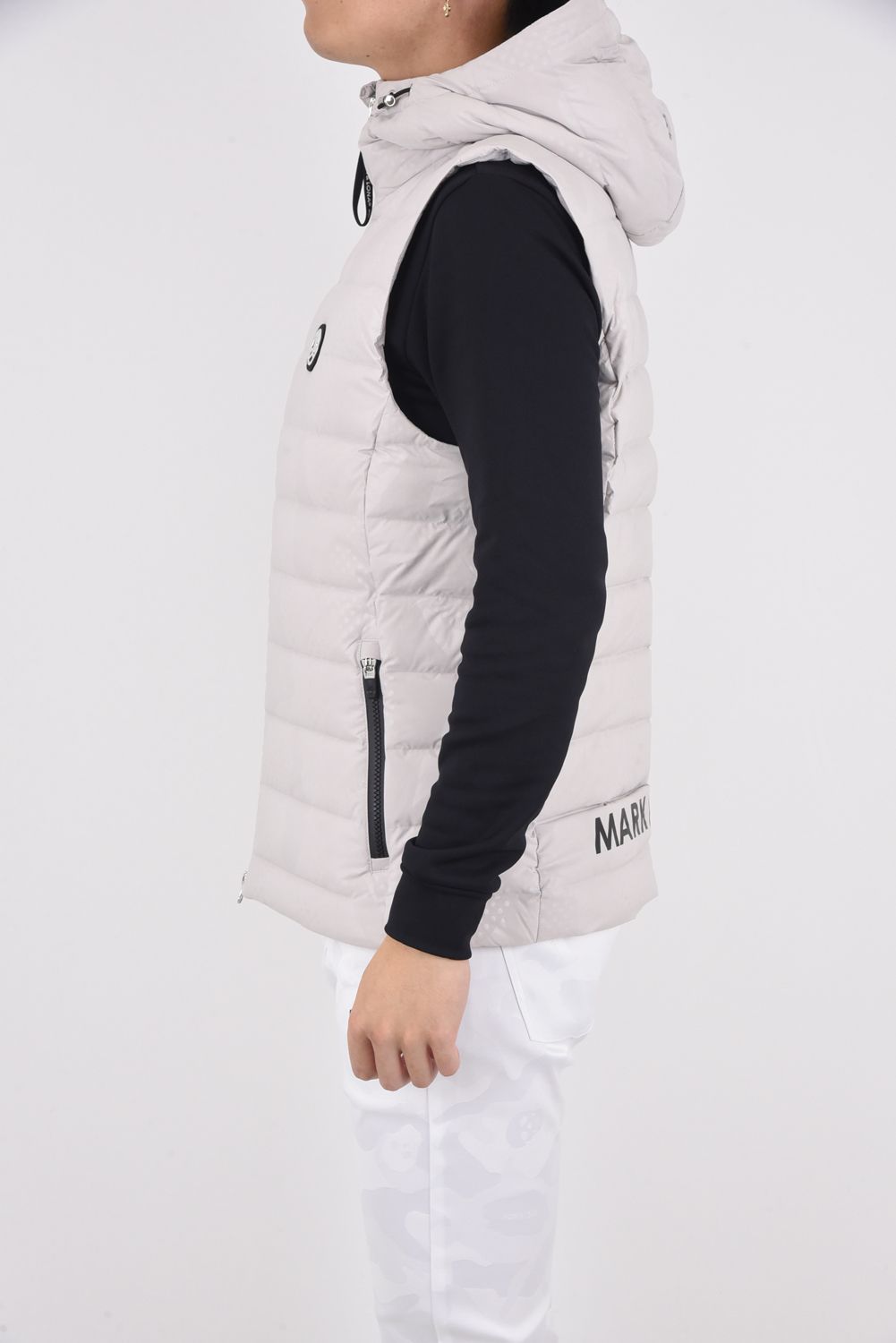 MARK&LONA - VECTOR HIGH STRETCH DOWN VEST / ベクターカモ ハイ