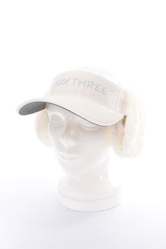 EAR WARMERS VISOR / イヤーウォーマー バイザー (ホワイト)