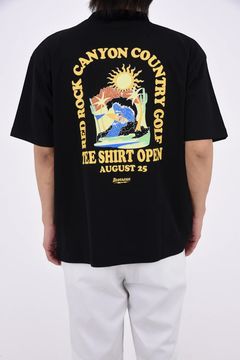【26SS】 DVG SEASONAL MOCK T / バックプリント モックネックTシャツ (ブラック)