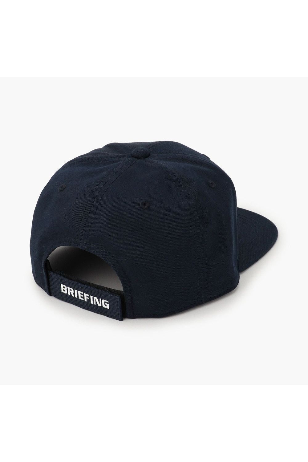 【26SS】 MEN’S BG LOGO FLAT VISOR CAP / BGロゴ フラットキャップ (ネイビー)