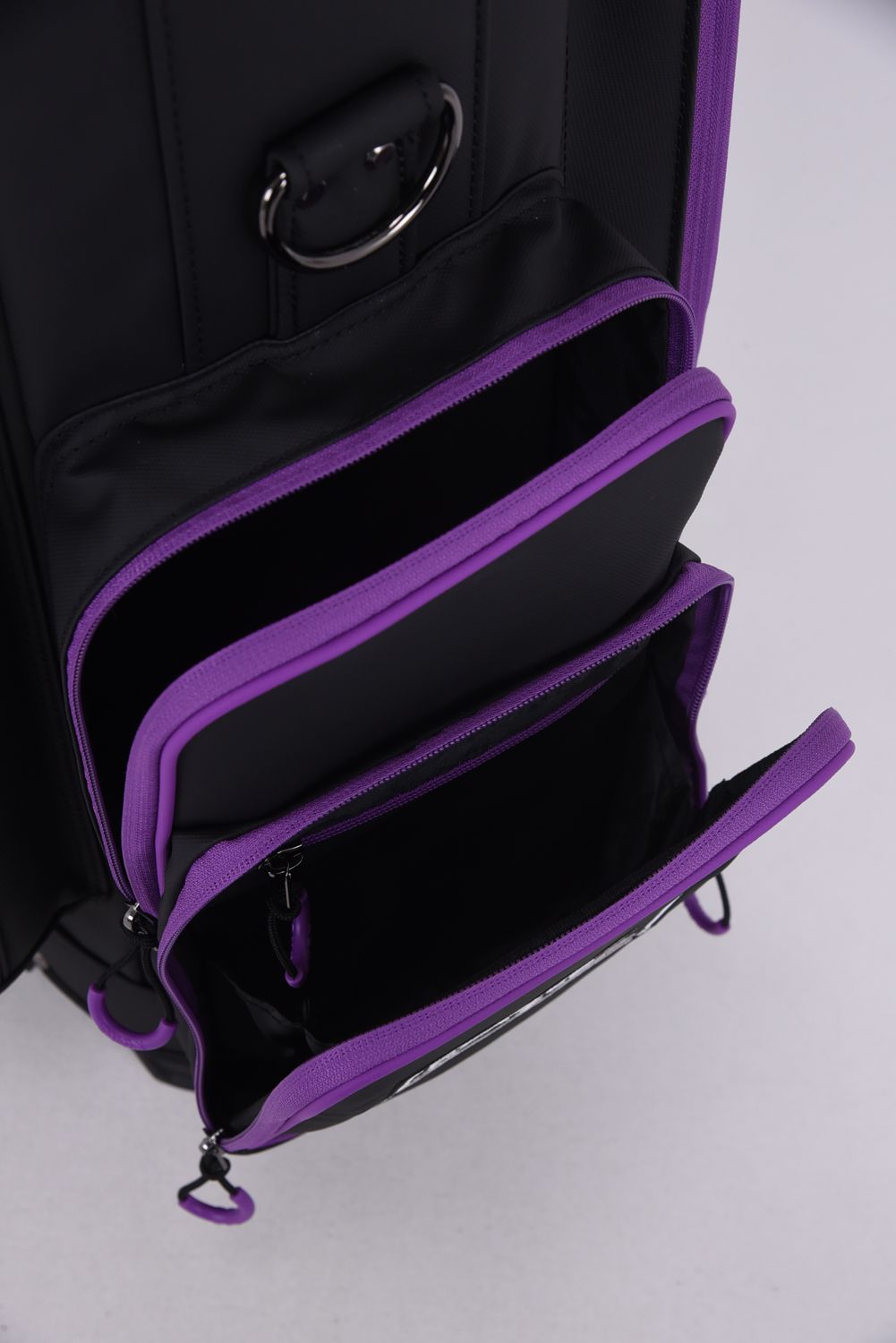 【26SS】【銀行振込・代金引換不可】【返品・交換不可】 DVG DEEP SIDE POCKET CADDIE BAG / ディープサイドポケット スタンドタイプ キャディバッグ (ブラック)