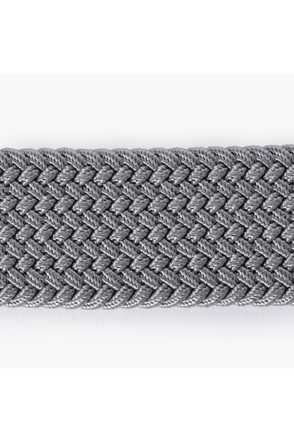 【26SS】 MEN'S BG BUCKLE MESH BELT / BGバックル メッシュベルト (グレー)