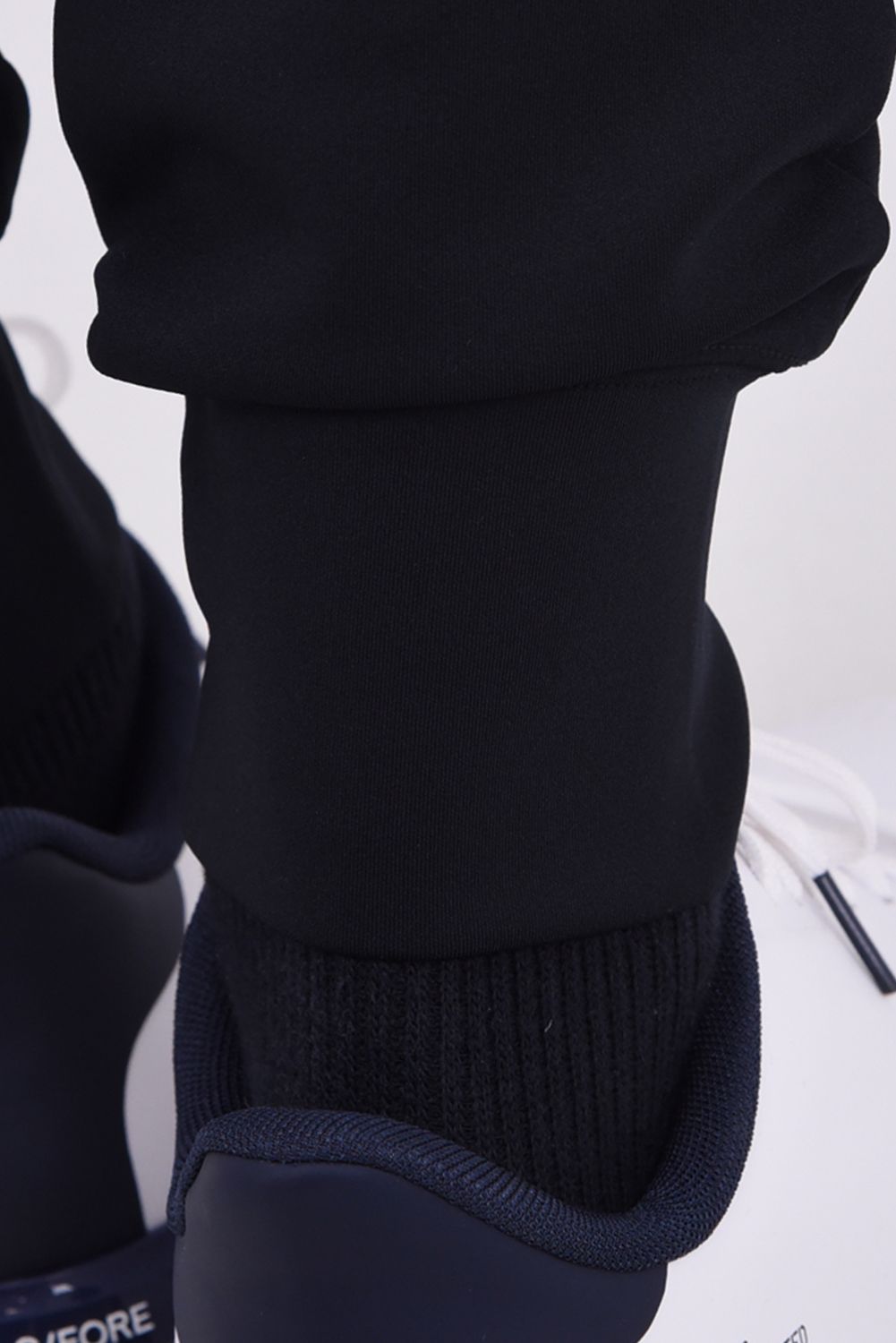 【26AW】 MS STITCHED 3D LOGO JOGGER PANTS / ステッチ ロゴ ジョガーパンツ (ブラック)