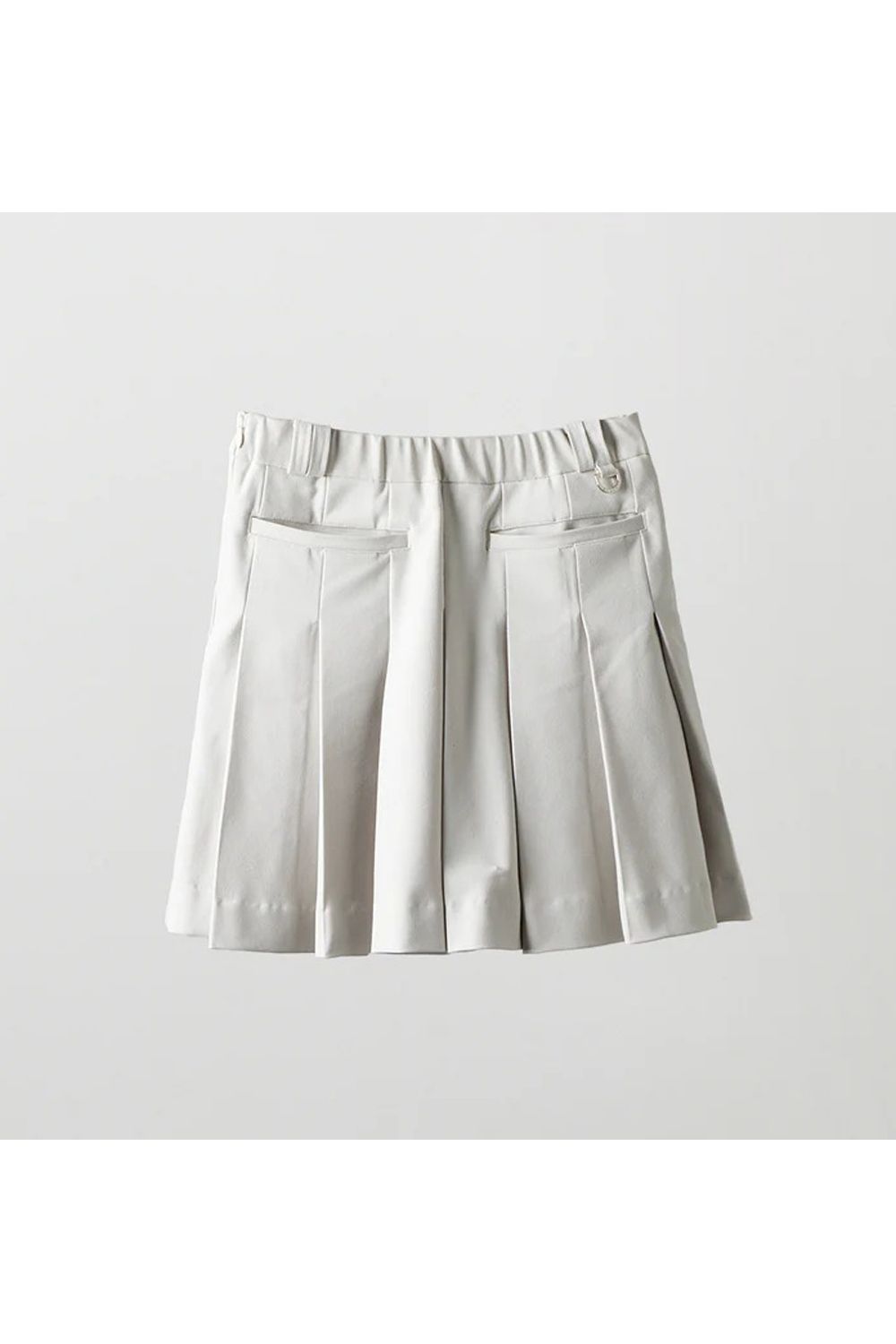 【25AW】【レディース】 BACK SIDE PLEATS SKIRT / バック サイド プリーツスカート (ホワイト)