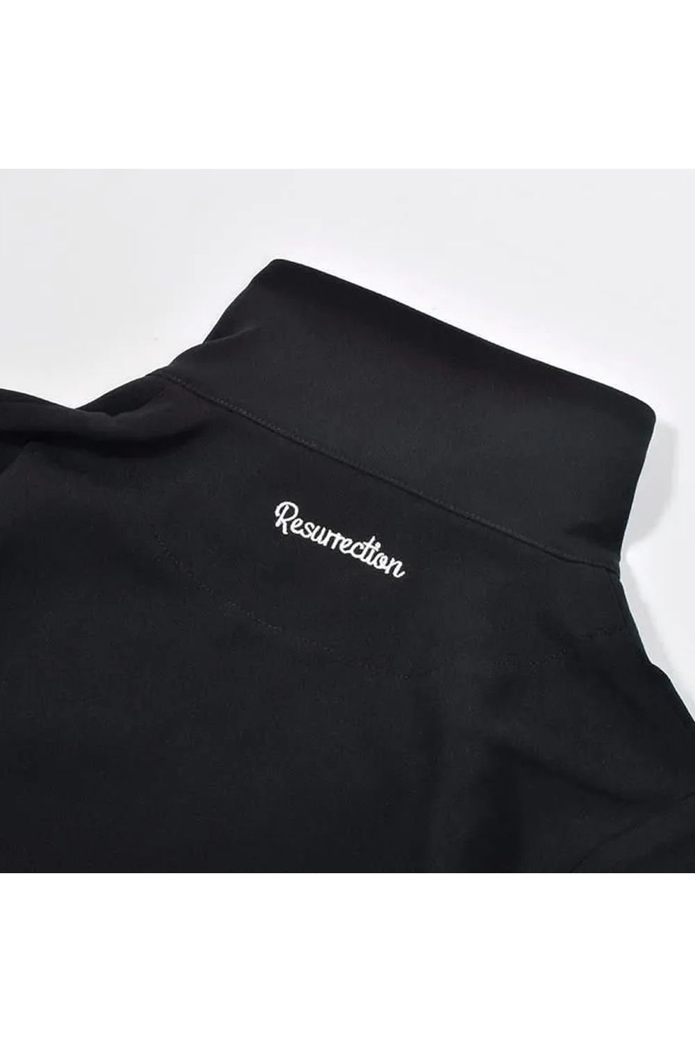 【26AW】【レディース】 DETACHABLE HALF ZIP SHIRT / スムースストレッチ生地 スリーブデタッチャブル 2WAYハーフジップシャツ (ブラック)*