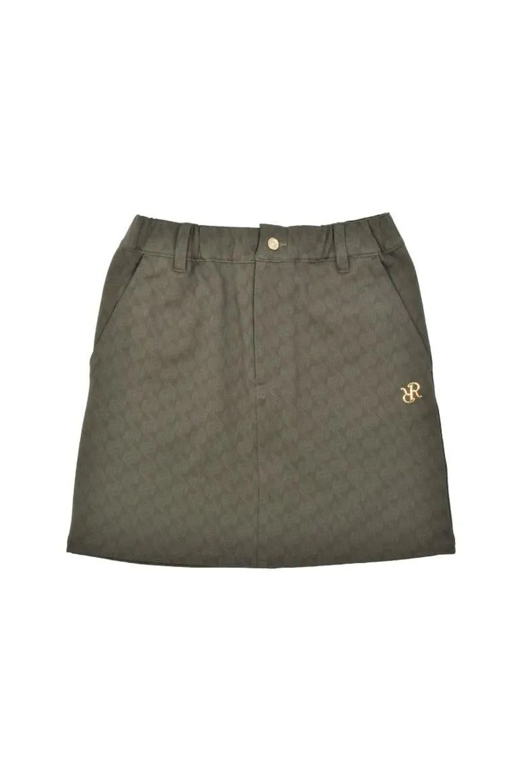 【26AW】【レディース】 WOMENS GM JACQUARD SKIRT / GMジャガード スカート (カーキ)*