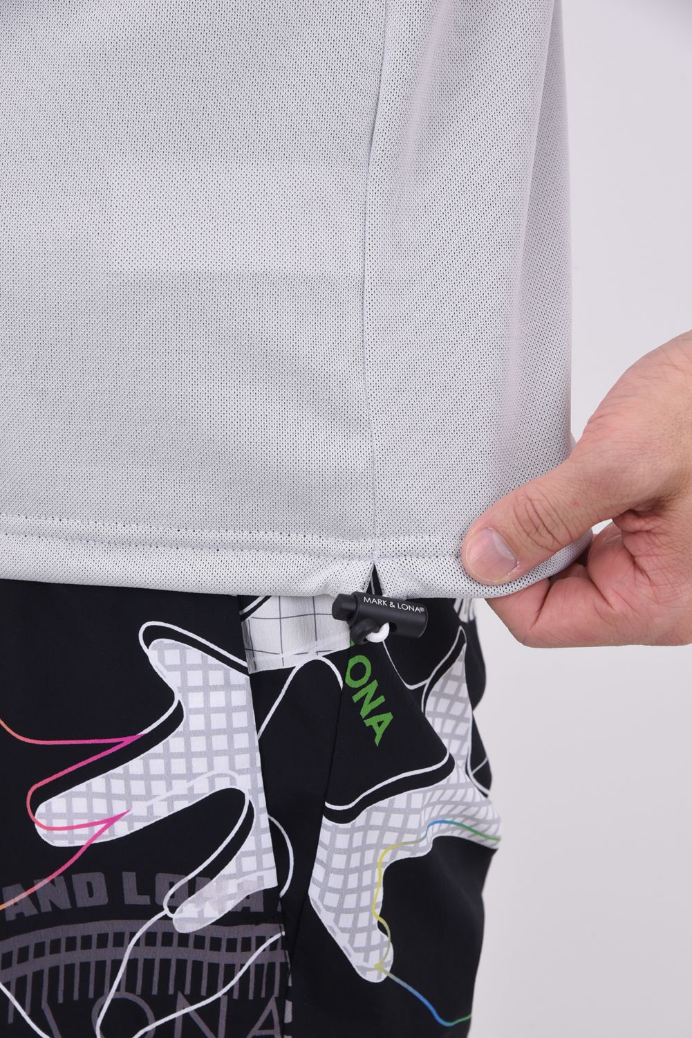 【26SS】 LOVE OF GOD SPECTRUM PERFORMANCE MOCK / ジャパンメイド スカルジャカード スワロフスキー モックネックTシャツ (ホワイト)