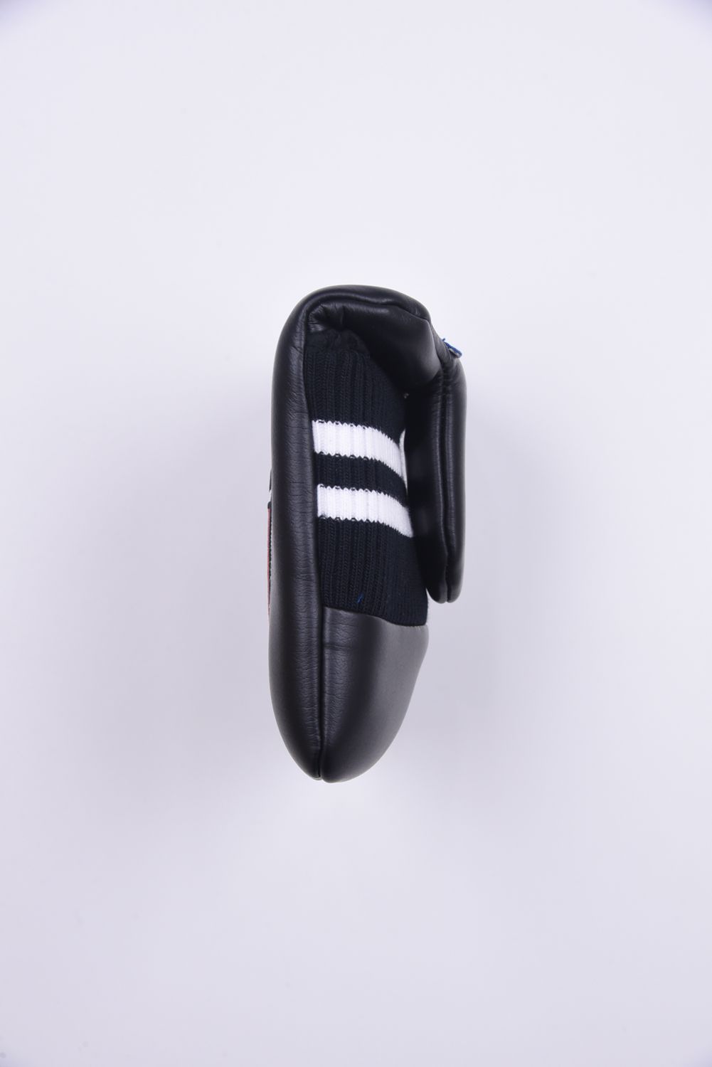 U-LEATHER MALLET PUTTER COVER / シンセティックレザー ワッペン マレット型 パターカバー (ハンティントンブラック)