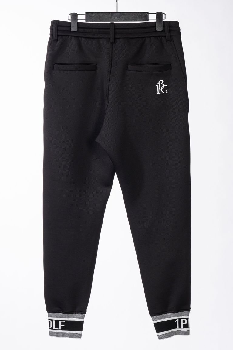 1PIU1UGUALE3 GOLF - LOGO RIB EASY PANTS / ロゴ リブ イージパンツ 