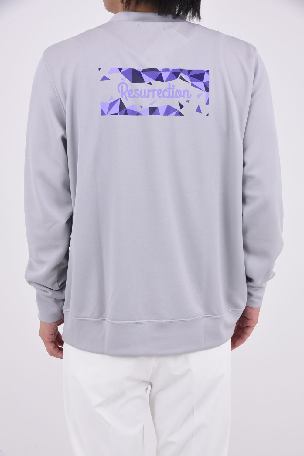 【25AW】 CUBISM LOGO CREW NECK SWEAT / ダンボールニット キュビズムロゴ クルーネックスウェット (グレー)*
