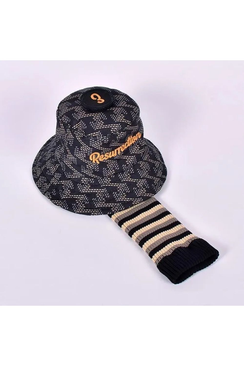 【26SS】 ハット ヘッドカバー FW (3.5.7.X) (ダークブラック)*